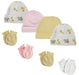 Baby Girls Caps And Mittens (pack Of 8) Nc_0381 - Kidsplace.store