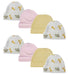 Baby Girls Caps (pack Of 8) Nc_0380 - Kidsplace.store