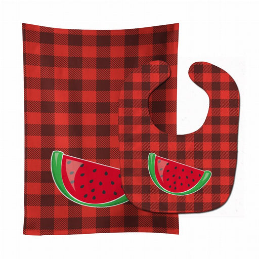 Backyard BBQ Baby Bib & Burp Cloth - Kidsplace.store