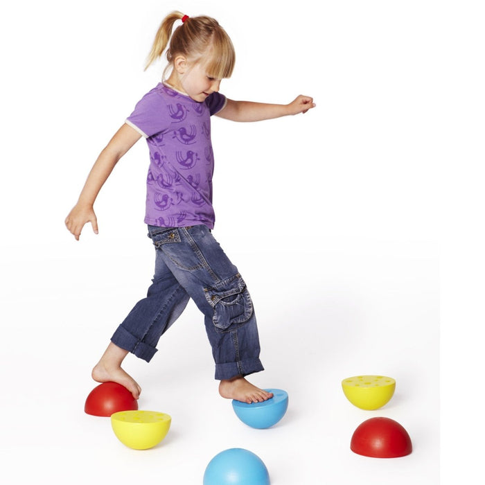 Balance Plastic Hemisphere, Set of 6 - Kidsplace.store