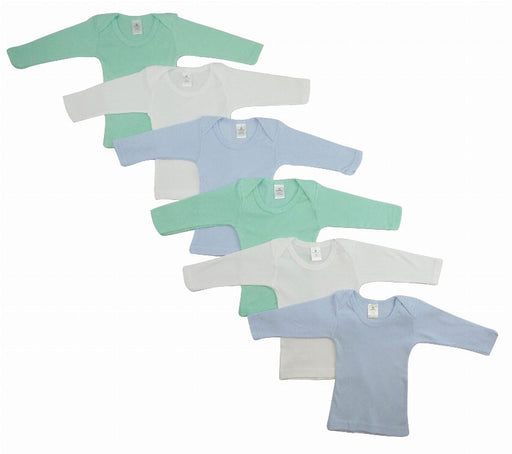 Bambini Boys Pastel Long Sleeve Lap T - shirts Variety Pack - Kidsplace.store