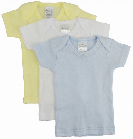 Bambini Boys Pastel Short Sleeve Lap T - shirts Variety Pack - Kidsplace.store