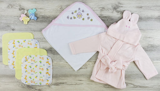 Bambini Hooded Towel, Wash Coths and Robe - Kidsplace.store