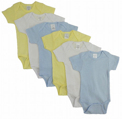 Bambini Pastel Boys' Short Sleeve 6 Pack - Kidsplace.store