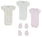 Bambini Preemie Onezies and Mittens - 2 Piece Set - Kidsplace.store