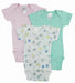 Bambini Short Sleeve One Piece 3 Pack - Kidsplace.store