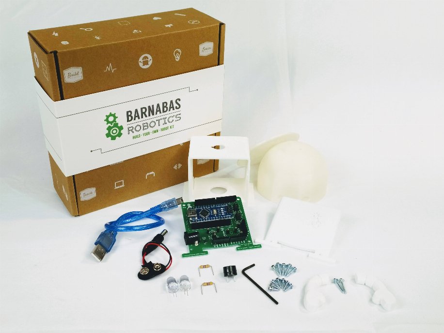 Barnabas - Bot: Arduino - Compatible 3 - D Printed Robot Kit (Ages 9 - 12) - Kidsplace.store