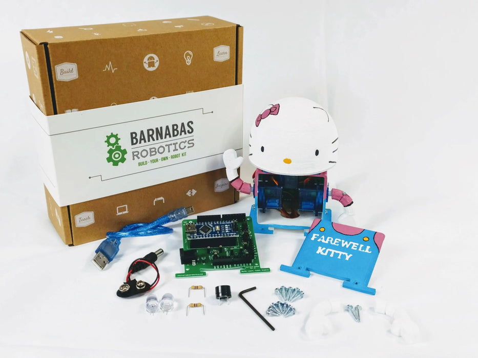 Barnabas - Bot: Arduino - Compatible 3 - D Printed Robot Kit (Ages 9 - 12) - Kidsplace.store