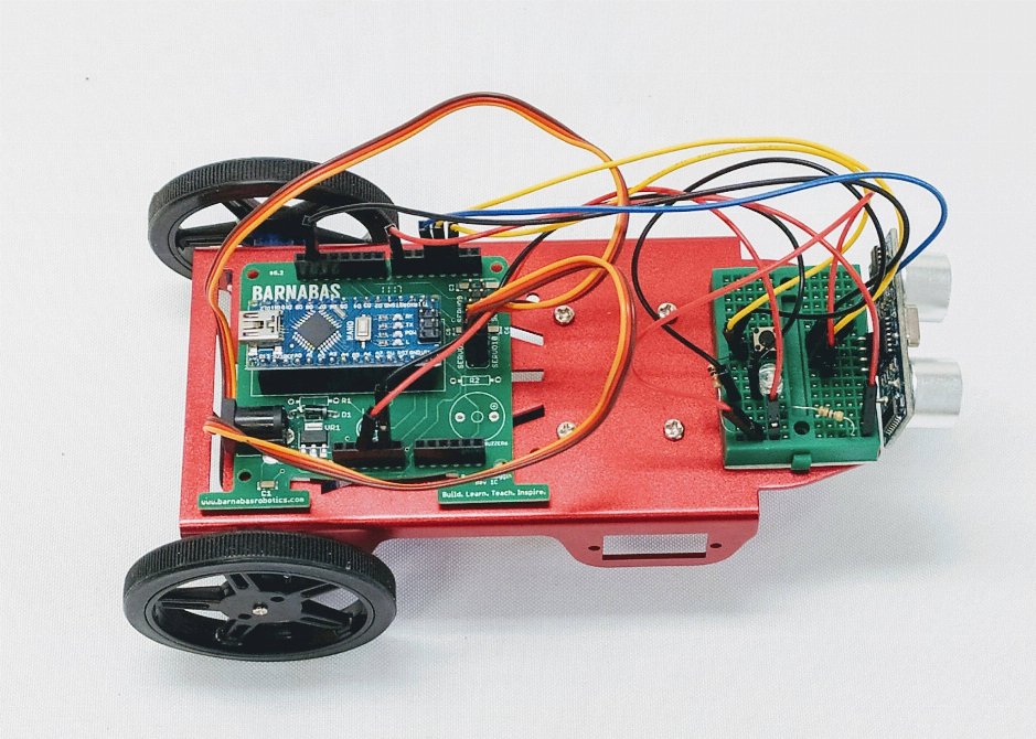 Barnabas Racer: Arduino - Compatible 2WD Servo Motor Car Kit - Kidsplace.store