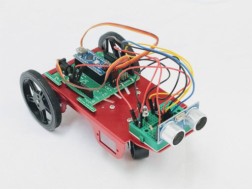 Barnabas Racer: Arduino - Compatible 2WD Servo Motor Car Kit - Kidsplace.store