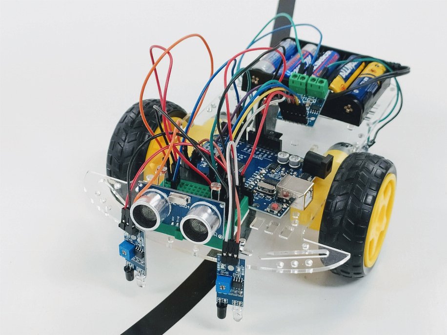 Barnabas Rover: Arduino - Compatible 2WD DC Motor Car Kit - Kidsplace.store