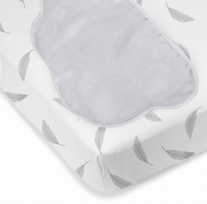 Bassinet Sheet Flannel With Satin - Kidsplace.store