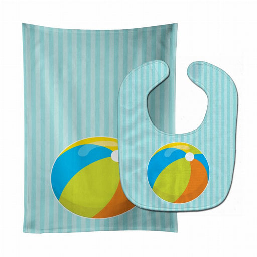 Beach Baby Bib & Burp Cloth - Kidsplace.store