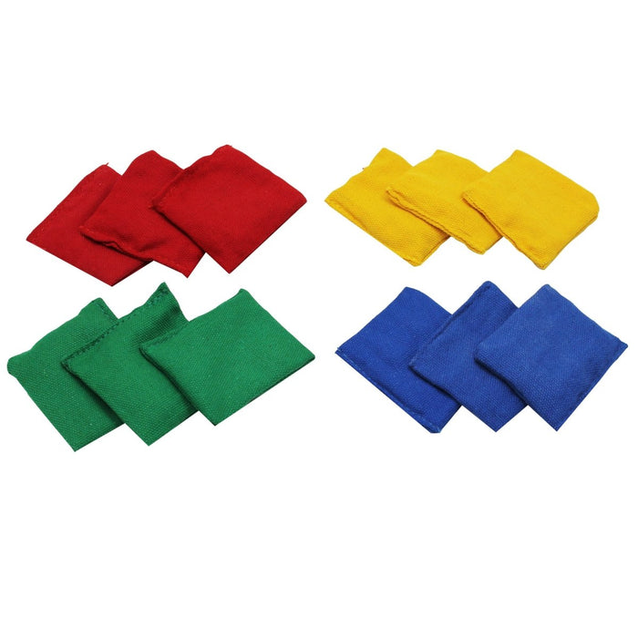 Bean Bags, 2.5" x 3.5", 12 Per Pack, 2 Packs - Kidsplace.store