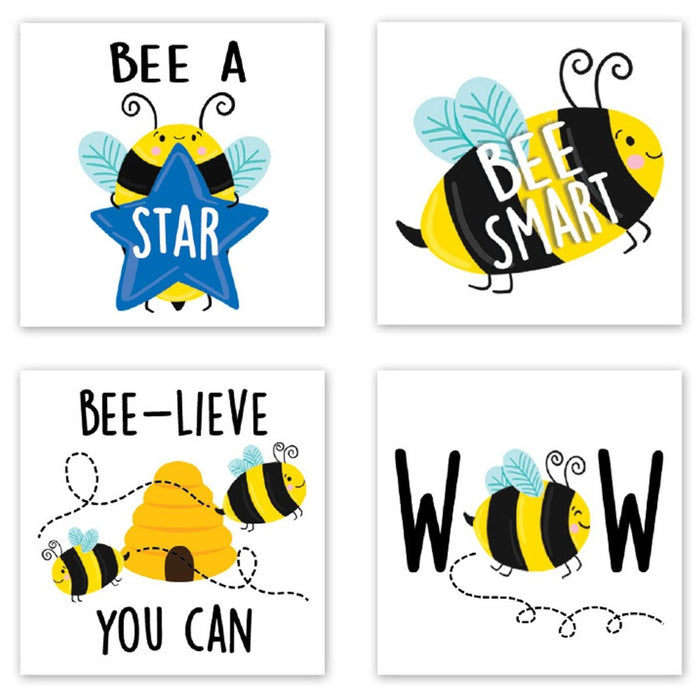 Bees Rewards Stickers, 1-1/2", 60 Per Pack, 6 Packs - Kidsplace.store