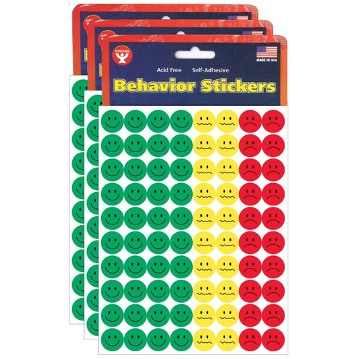 Behavior Stickers, 0.5", 1,200 Per Pack, 3 Packs - Kidsplace.store
