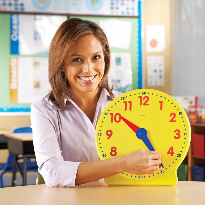 Big Time™ Learning Clock®, 12-Hour Demonstration Clock - Kidsplace.store