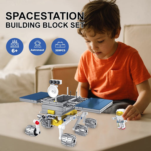 BK06 Aerospace Series Mars Rover Building Block Set, 359 Pieces - Kidsplace.store