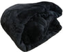 Black Super Soft Plush Warm Cozy Bed Throw Flannel Blanket - Kidsplace.store