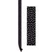 Black with White Painted Dots Magnetic Border, 24 Feet Per Pack, 3 Packs - Kidsplace.store