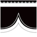 Black with White Scalloped Die-Cut Border Trim, 35 Feet Per Pack, 6 Packs - Kidsplace.store