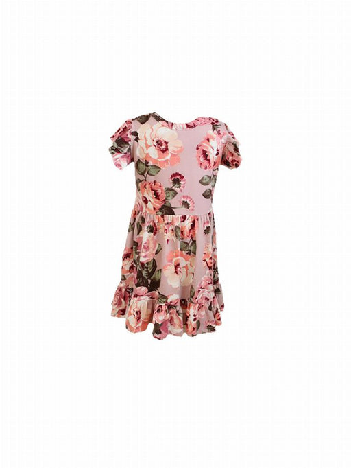 Blossom Rose Dress with Ruffle - Kidsplace.store