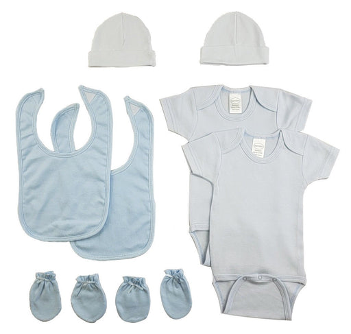 Blue 4 Piece Baby Clothes Set Cs_0180 - Kidsplace.store