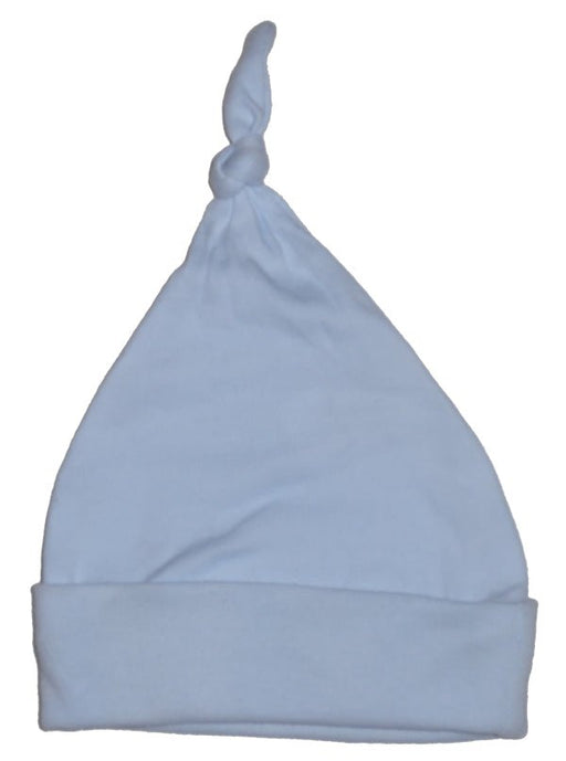 Blue Knotted Baby Cap 1100blue - Kidsplace.store
