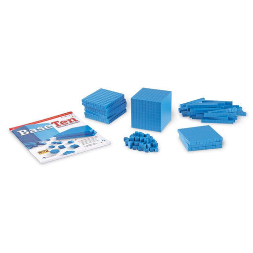 Blue Plastic Base Ten Starter Set - Kidsplace.store