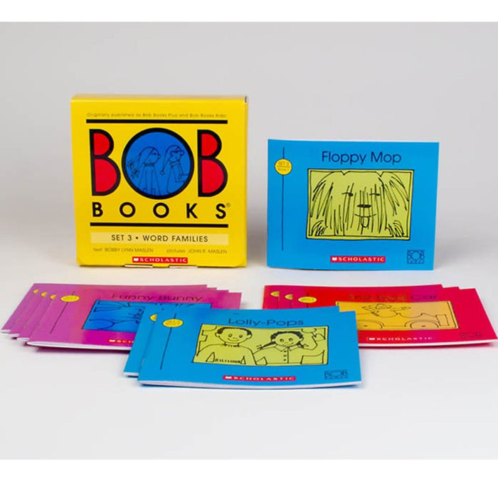 Bob Books Word Families Book, Set 3, Set of 10 - Kidsplace.store