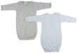 Boy Newborn Baby 2 Piece Gown Set Ls_0672 - Kidsplace.store