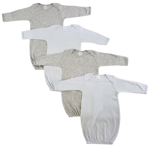 Boy Newborn Baby 4 Piece Gown Set Ls_0674 - Kidsplace.store