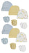 Boys Baby Caps And Mittens (pack Of 12) Nc_0266 - Kidsplace.store