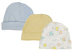 Boys Baby Caps (pack Of 3) Nc_0258 - Kidsplace.store