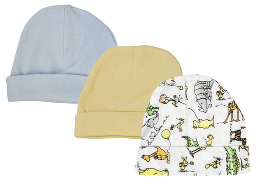 Boys Baby Caps (pack Of 3) Nc_0285 - Kidsplace.store
