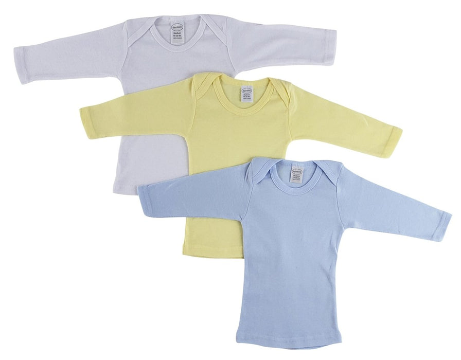 Boys Pastel Variety Long Sleeve Lap T-shirts 051m - Kidsplace.store