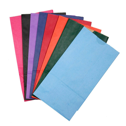 Bright Assorted Bags, 6" x 3 1/2" x 11", Pack of 28 - Kidsplace.store