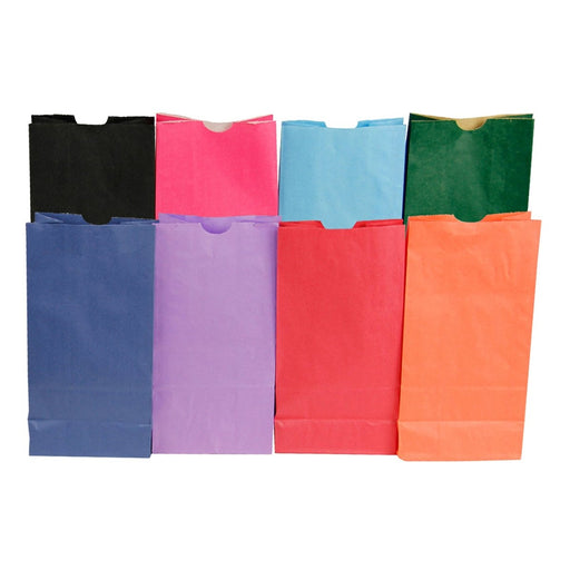 Bright Assorted Bags, 6" x 3 1/2" x 11", Pack of 28 - Kidsplace.store