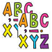 Brights 4Ever 7" Fun Font Letters, 120 Per Pack, 2 Packs - Kidsplace.store