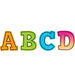 Brights 4Ever Bold Block 3" Magnetic Letters, 55 Pieces Per Pack, 2 Packs - Kidsplace.store