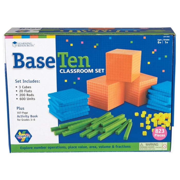 Brights!® Base Ten Classroom Set - Kidsplace.store