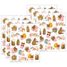 Brown Cows Chocolate Milk Scented Stickers, 80 Per Pack, 6 Packs - Kidsplace.store