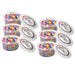 Bucket O’ Beads, Striped Straw, Asstd Sizes, 300 Per Pack, 6 Packs - Kidsplace.store