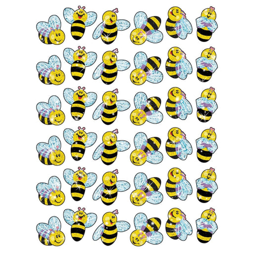 Buzzing Bumblebees Sparkle Stickers®, 72 Per Pack, 12 Packs - Kidsplace.store