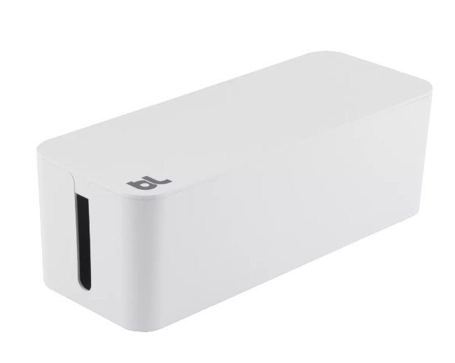 Cablebox Cord Management Box, White - Kidsplace.store