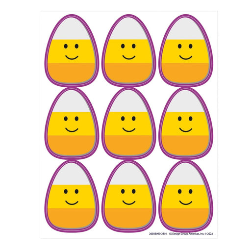 Candy Corn Giant Stickers, 36 Per Pack, 12 Packs - Kidsplace.store