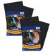 Canvas Panels, Black, 9" x 12", 3 Per Pack, 2 Packs - Kidsplace.store