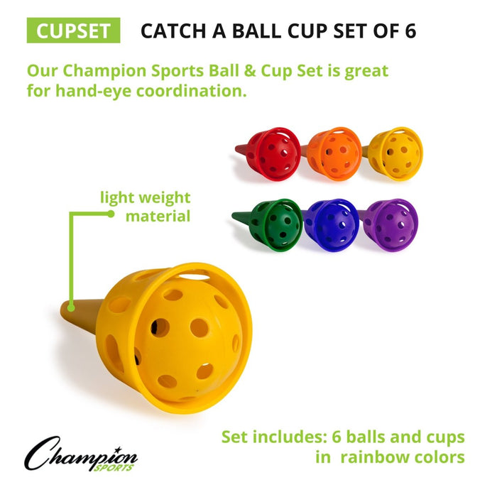 Catch-A-Ball Cup Set of 6 - Kidsplace.store