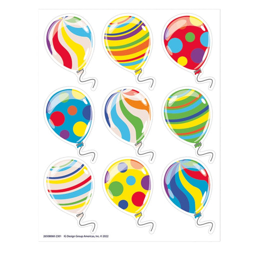 Celebration Balloons Giant Stickers, 36 Per Pack, 12 Packs - Kidsplace.store