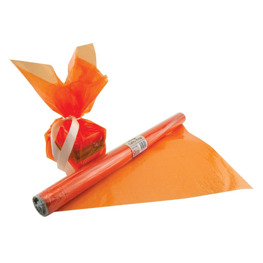 Cello-Wrap™ Roll, Orange, 20" x 12.5', 6 Rolls - Kidsplace.store